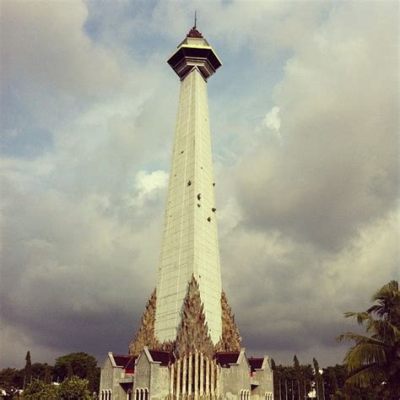 Le Monumen Mandala: Un Monument à l'Histoire et à la Paix en Forme de Triangle!